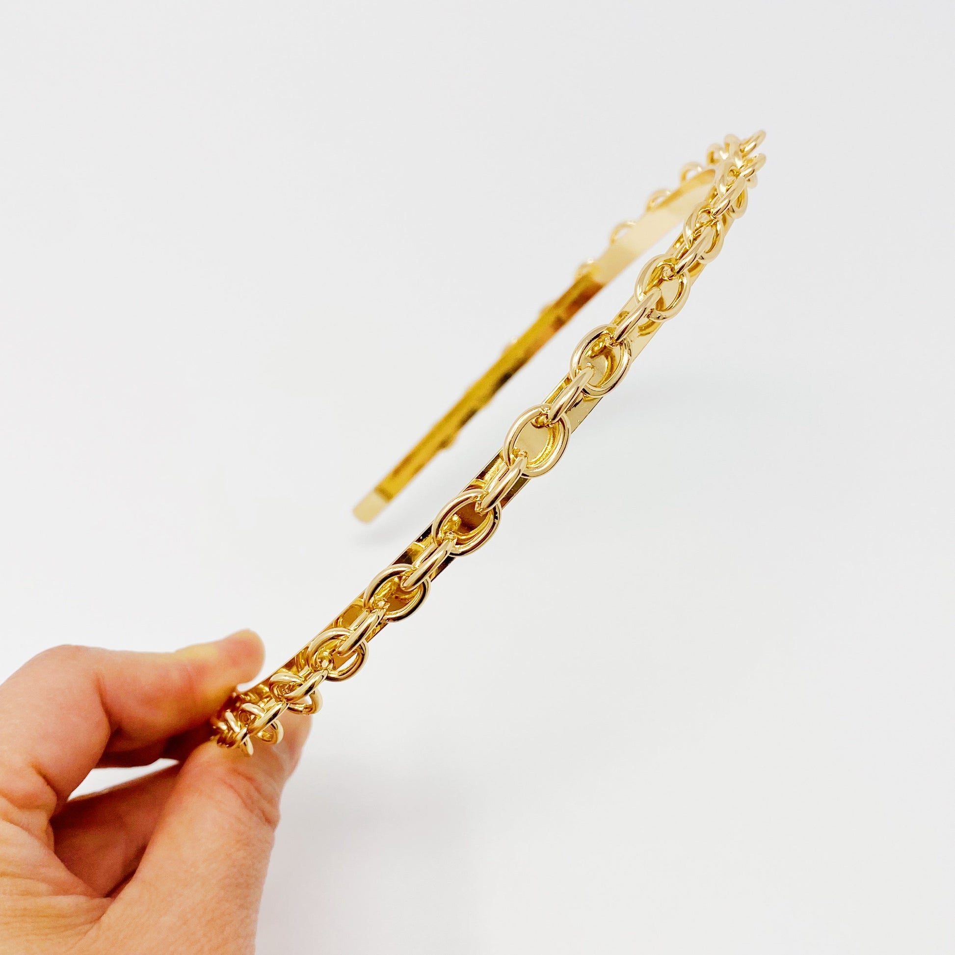 Linked Chain Headband LadyShow.Store