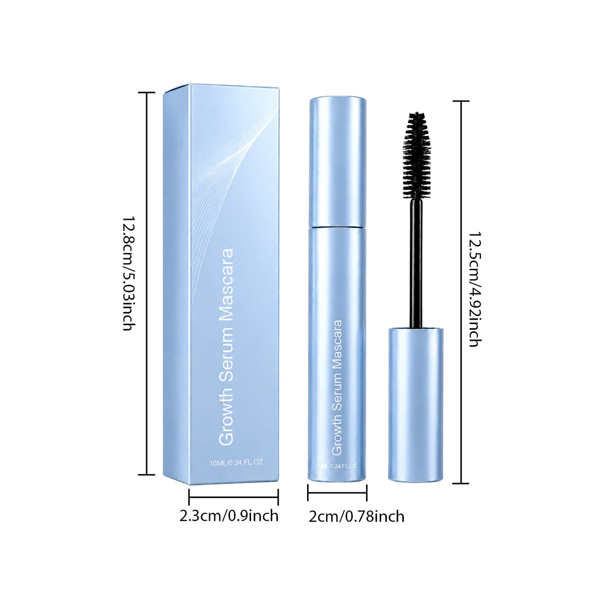 Growth E Ssence Mascara Black 10g Box Tri Light Beauty