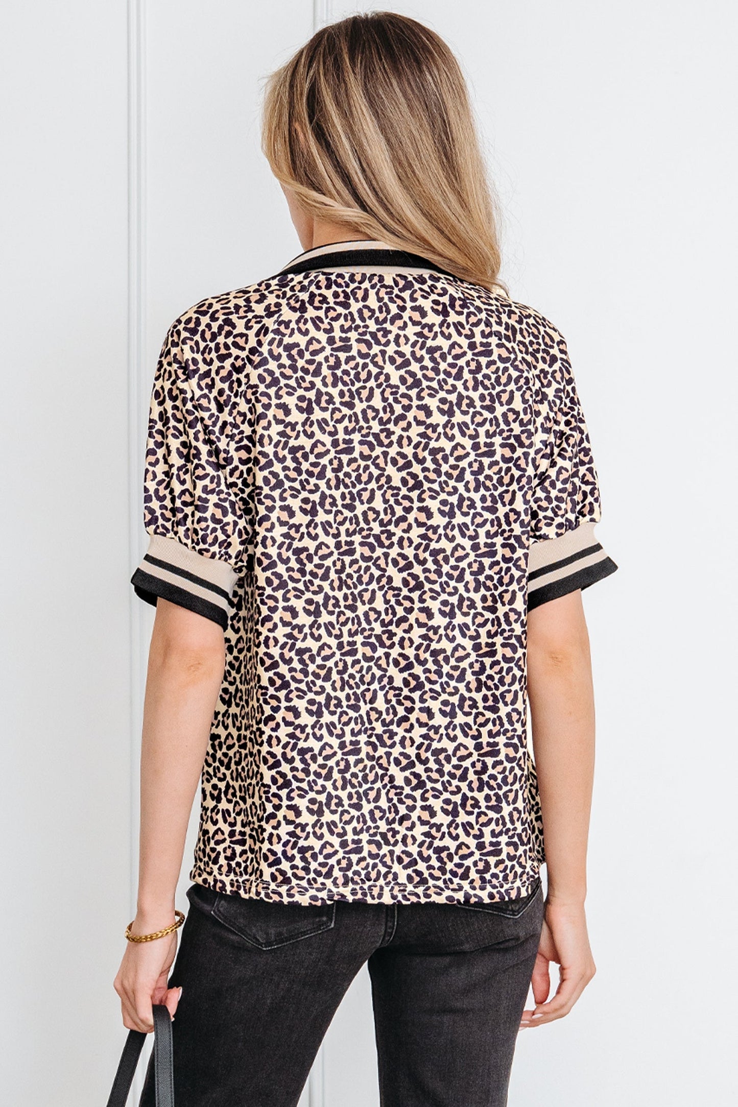 Seraphina Patchwork Short Sleeve Top LuxuryLifeWay Online Store