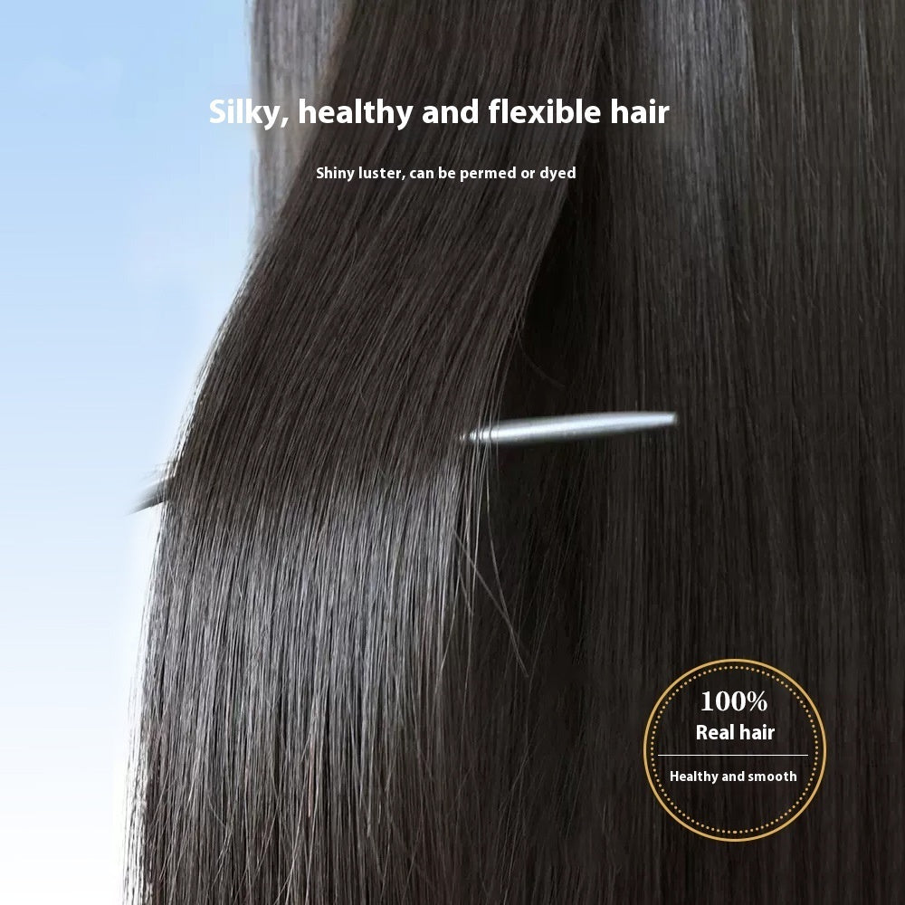 Women's Fashion Full Human Hair Wig LuxuryLifeWay Online Store