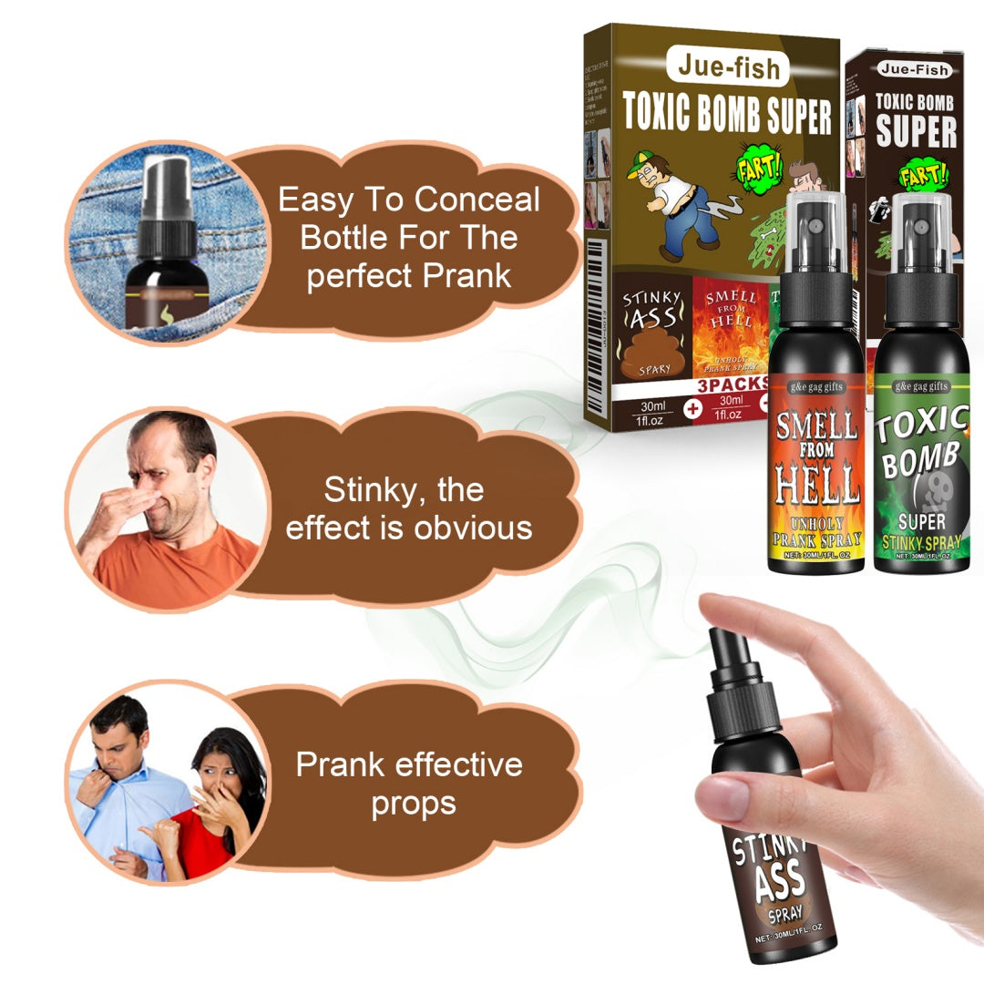 Fool's Day Spray  Brown 30ml 1box Tri Light Beauty