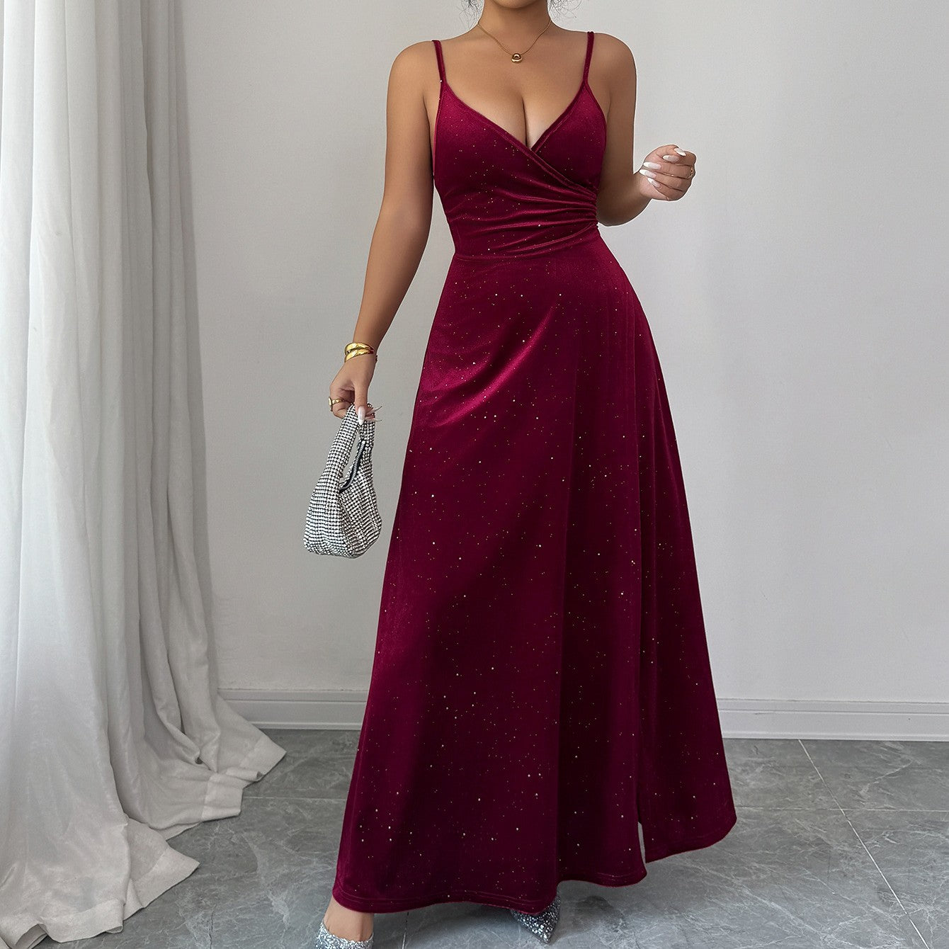Elegant Strapless Bodycon Dress For Women NorixaFashion.com