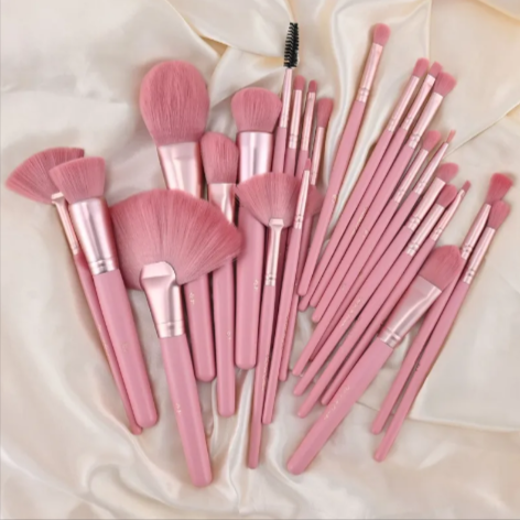 Makeup Brush & Puff Travel Set LadyShow.Store