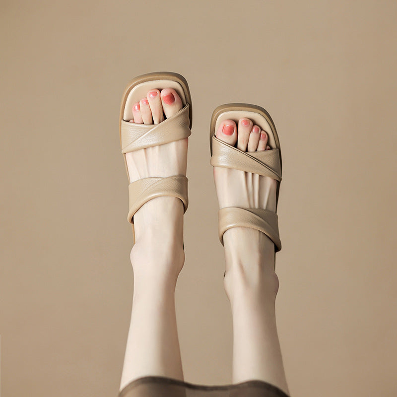 Chic French Style Women’s Sandals NorixaFashion.com