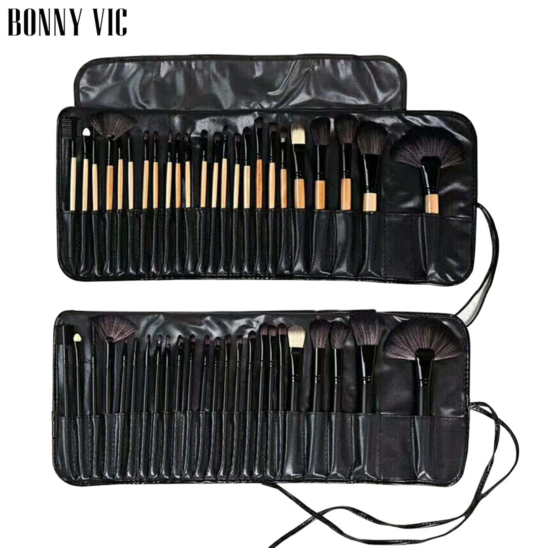 24-Piece Makeup Brush Set LadyShow.Store