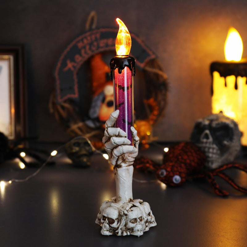 Skull Hand Candle Lamp Pi-Mart
