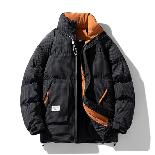 New Cotton Clothing Men's Coat Fleece-lined Thickened Best YouTube Store