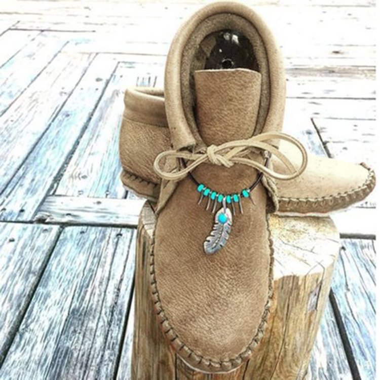 And Bare Short Boots Winter Plush Warm Snow Boots Vintage Martin Boots LadyShow.Store
