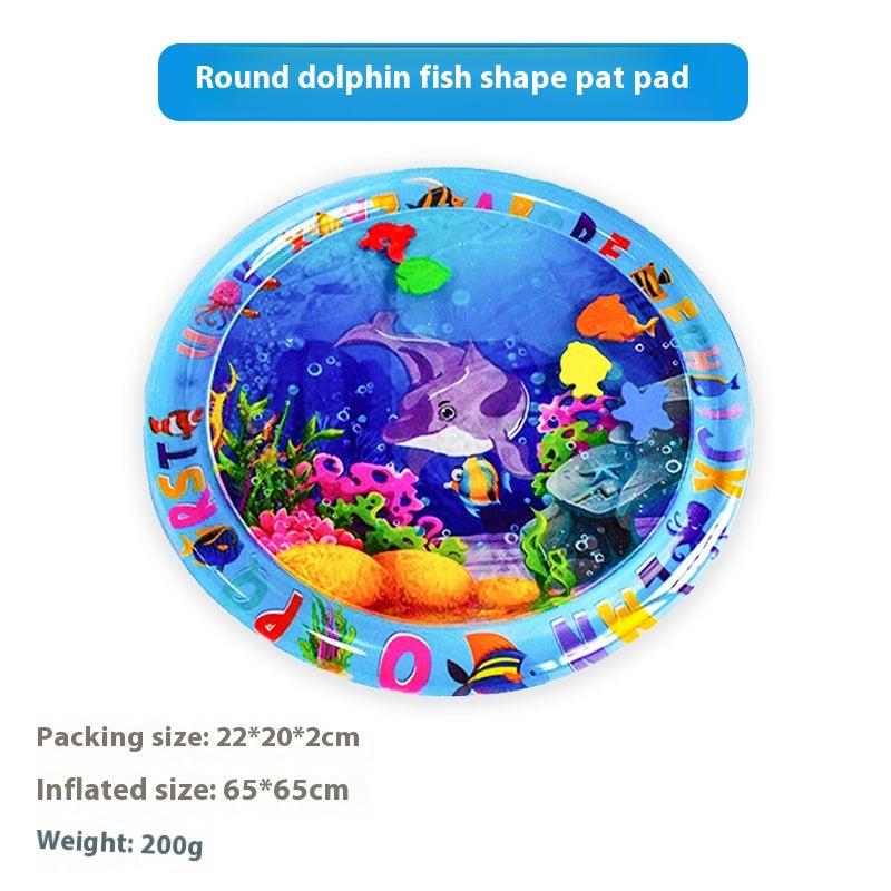 Cartoon Environmentally Friendly Thickened Large Crawling Shot Water Cushion Pets Fashion