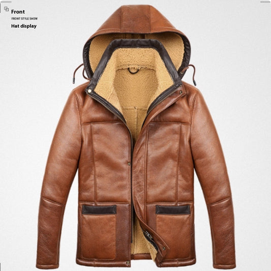 Winter Hooded Fur Jacket Best YouTube Store