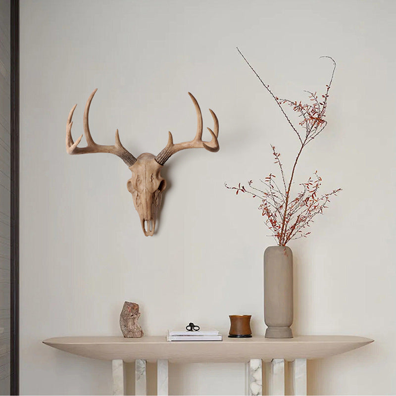 Antique-style Sheep Skull Wall Decor Hanging Ornament PearlNestDecor.com
