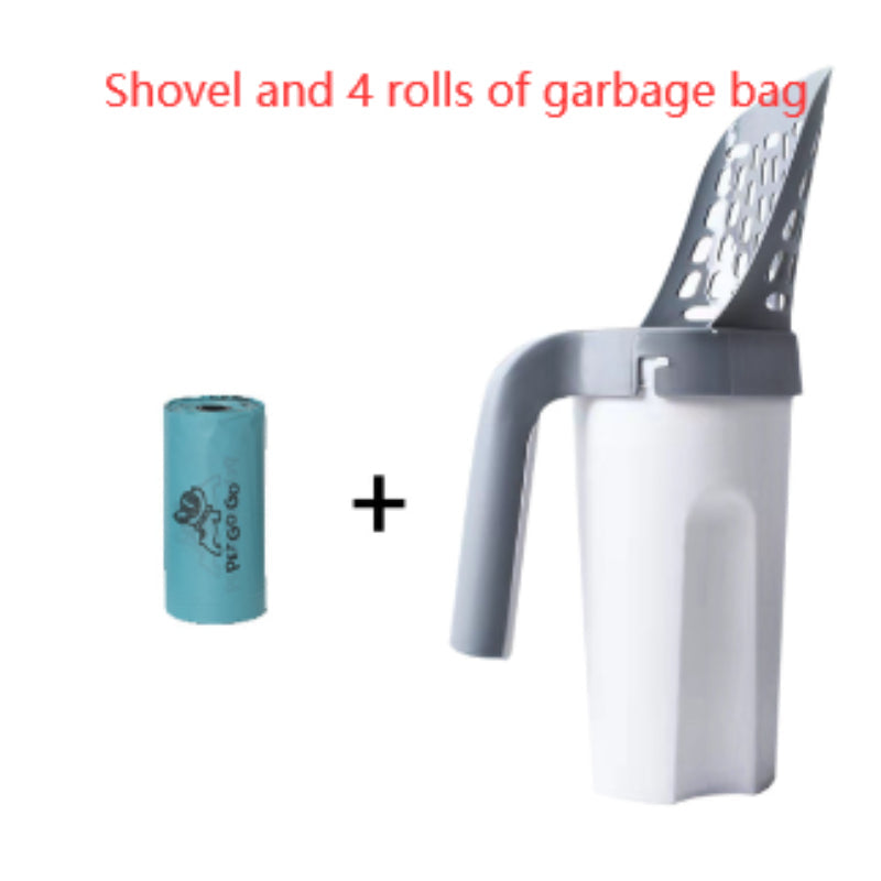 Large Capacity Toilet Bucket Portable Removable And Washable Integrated Cat Litter Scoop Pets Fashion