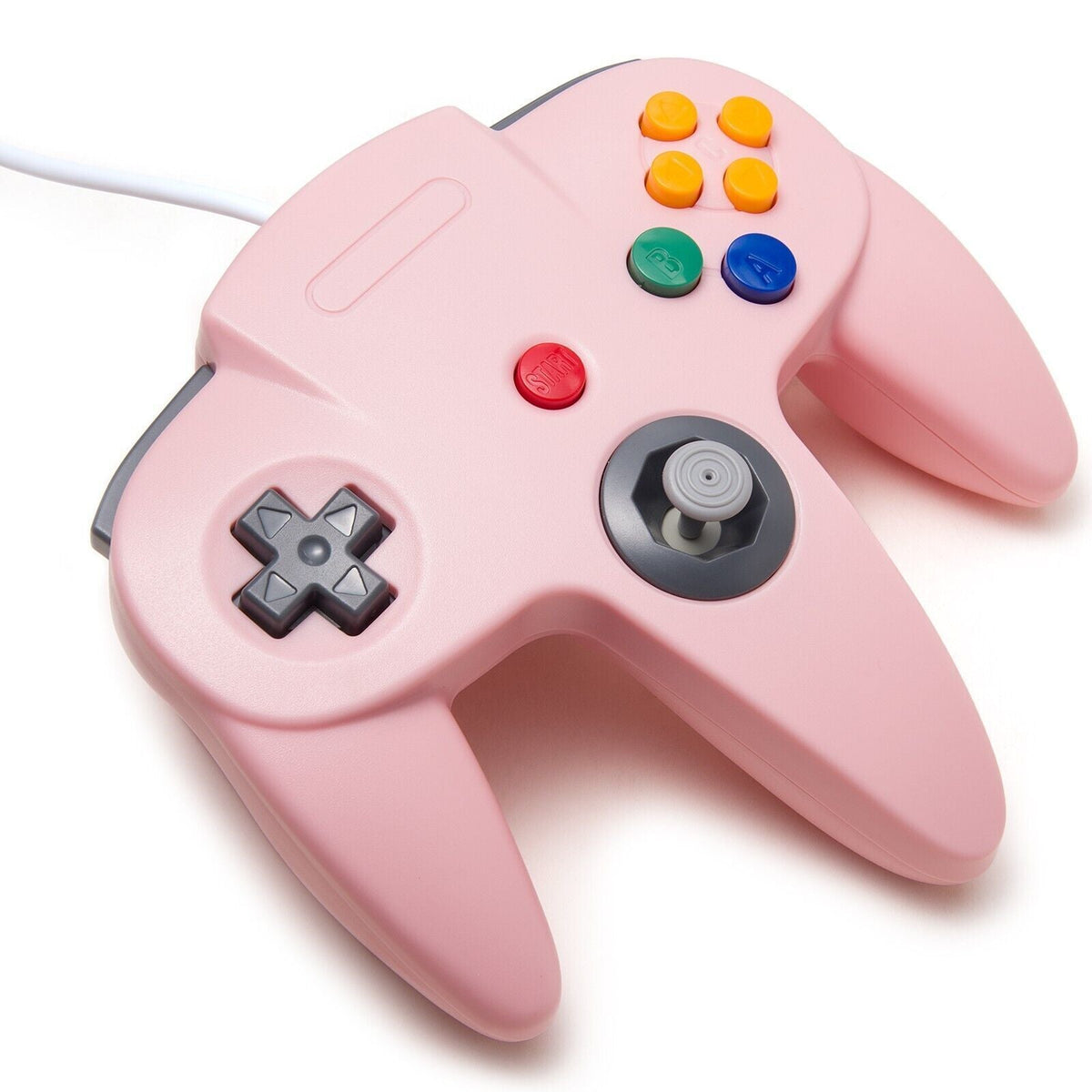 New Wired Controller Joystick Compatible With Nintendo 64 N64 Video Game Console Pi-Mart