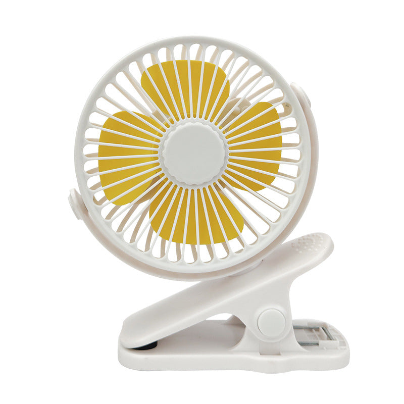 USB Mini Clip Fan - Silent Rechargeable For Dorms Best YouTube Store