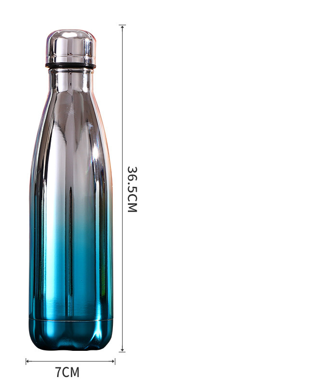 Insulated Cup, Sports Water Bottle, Cola Bottle LadyShow.Store