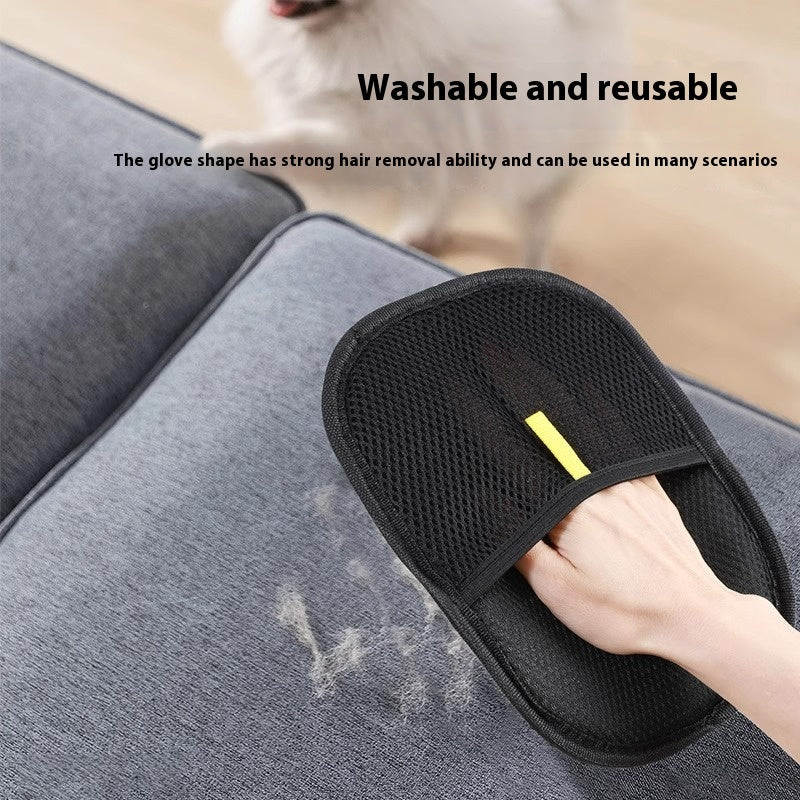 Pet Hair Remover Mitt Pet Hair Remover Gloves Deshedding Brush Glove For Dog Cat Rabbit With Long Short Curly Hair Pets Fashion