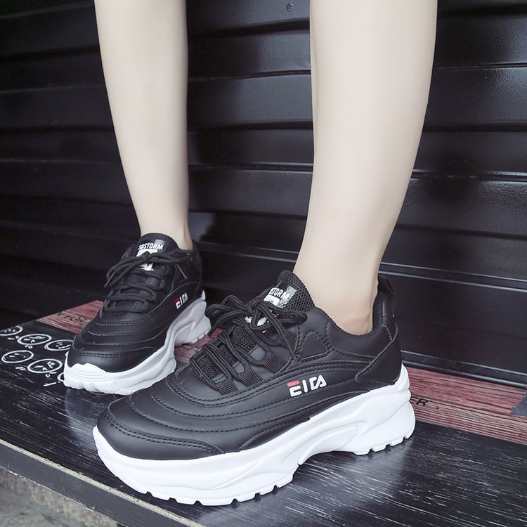 Women's Ulzzang Sneakers - Trendy Flame Dad Shoes LadyShow.Store