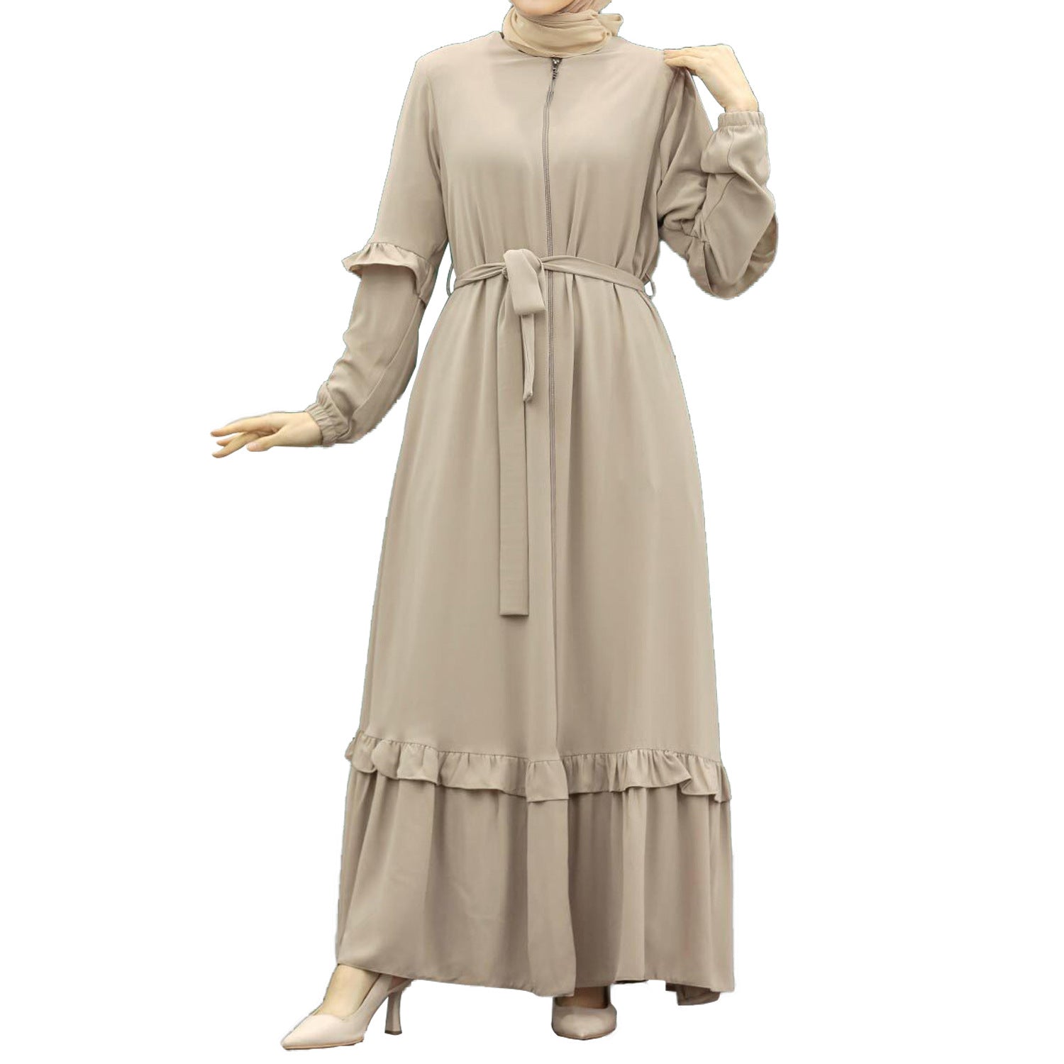 Hui Conservative Women's Clothing Middle East Women's Dress Best YouTube Store