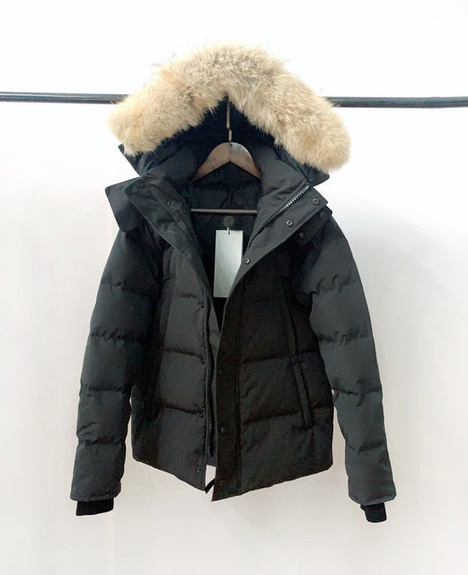 Canadian Style Warm White Goose Down Jacket (Autumn/Winter) Pi-Mart