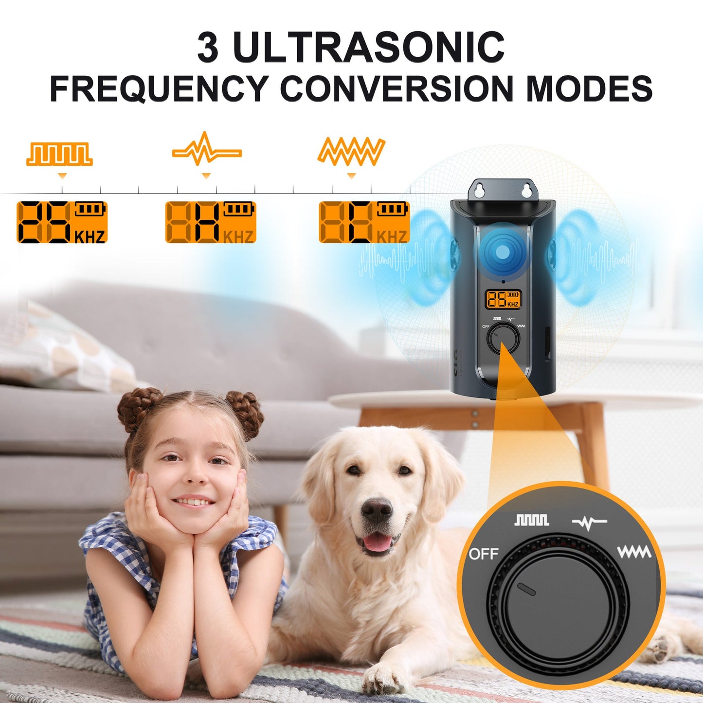 Pet Ultrasound Stoppers Outdoor Intelligent Anti-barking Device Pets Fashion