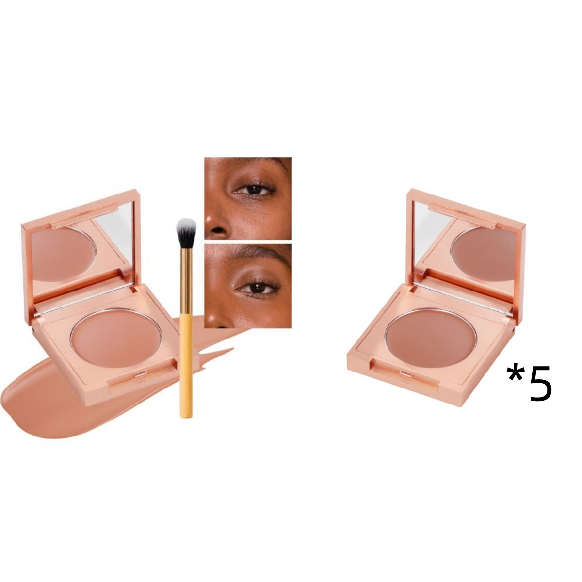 Fundus Creamy Concealer Cover Eye Bags And Dark Circle Natural Cover Skin Blemishes CJD