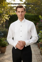 "David" White Wingtip Tuxedo Shirt LuxuryLifeWay Online Store