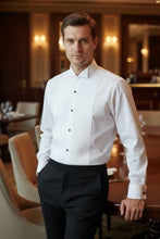 "David" White Wingtip Tuxedo Shirt LuxuryLifeWay Online Store