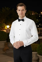 "David" White Wingtip Tuxedo Shirt LuxuryLifeWay Online Store