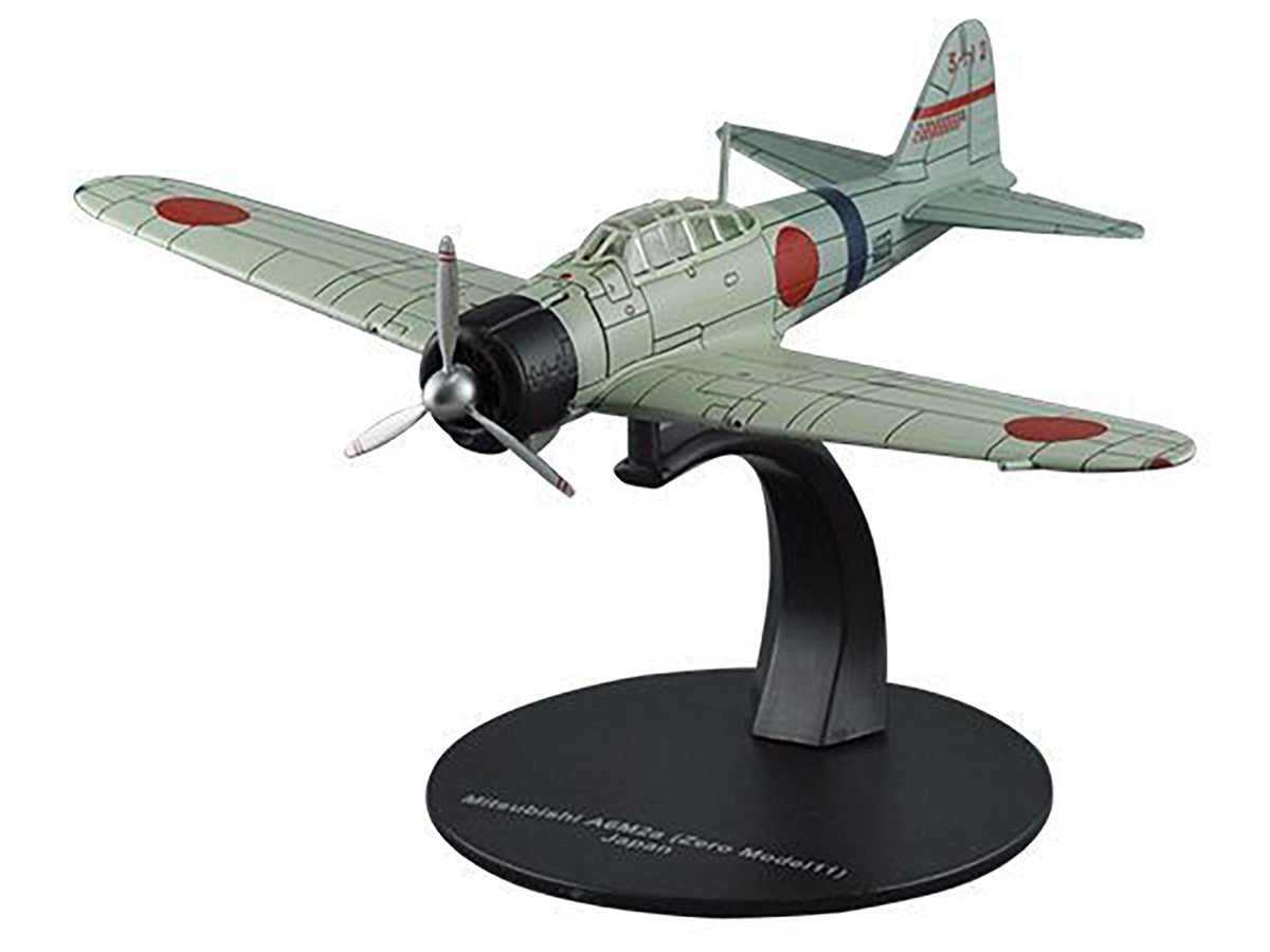 Mitsubishi A6M2a "Zero" Fighter Aircraft "Imperial Japanese Navy Air Service" 1/72 Diecast Model by DeAgostini LuxuryLifeWay Online Store