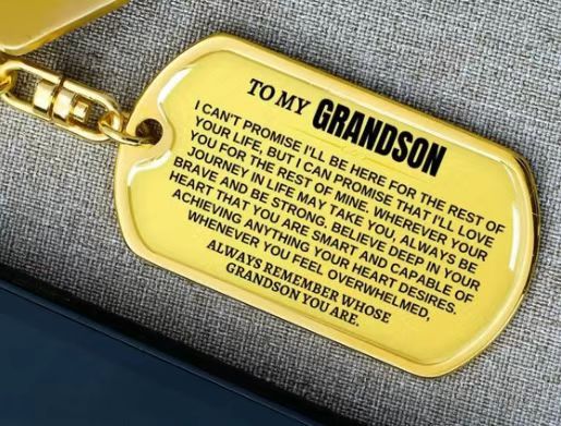 To My Badass Metal Keychains LadyShow.Store