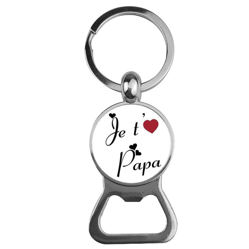 Ornaments Time Gemstone Bottle Opener Keychain LadyShow.Store