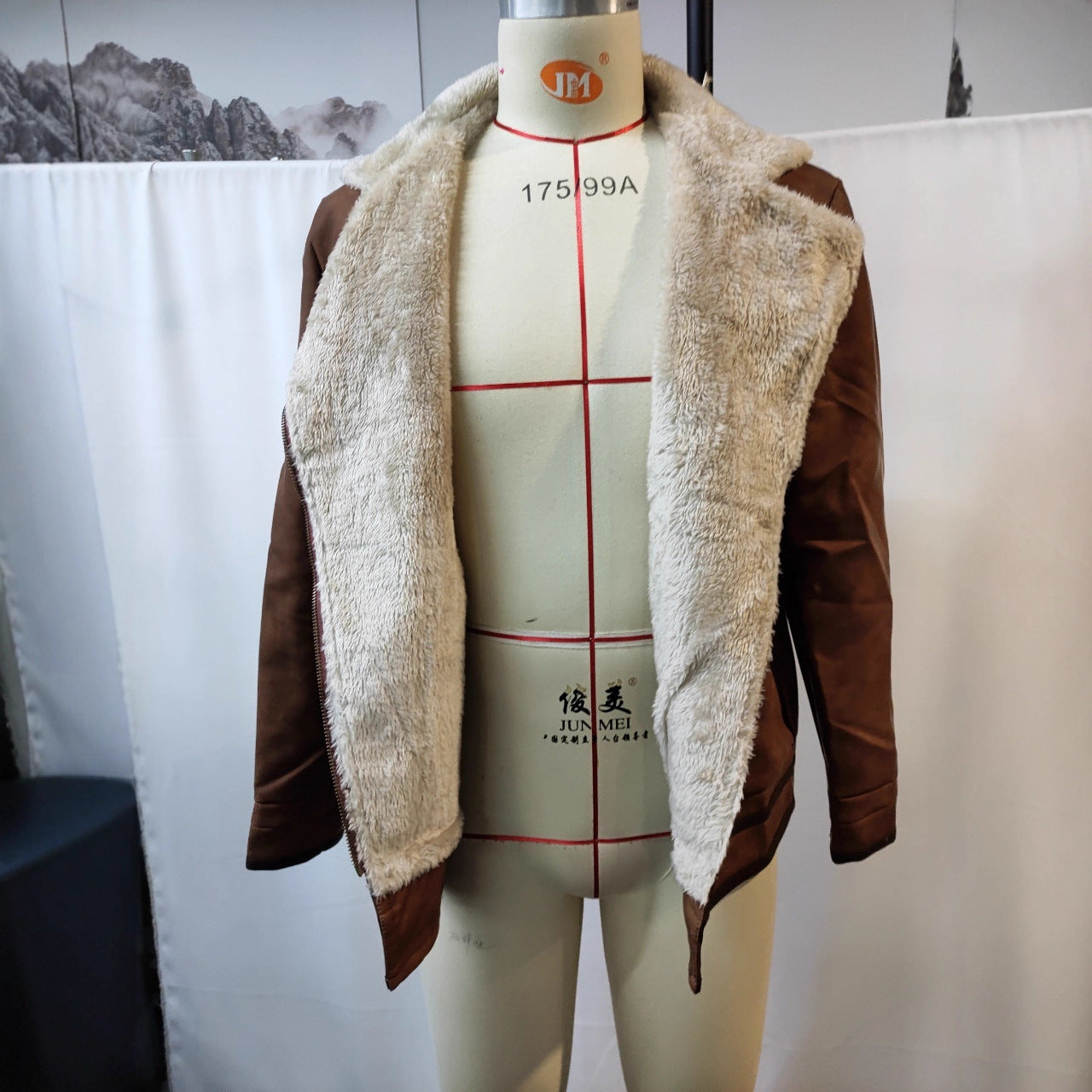 Autumn And Winter Men's Retro Brown Suede Casual Jacket LuxuryLifeWay Online Store