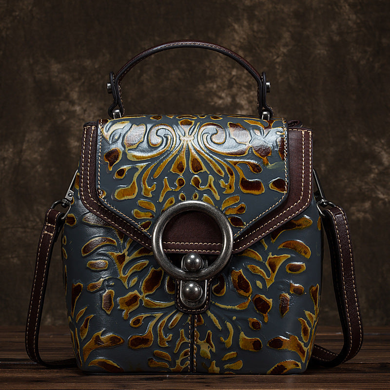 Cow Leather Backpack Multi-function Ladies Shoulder Bags Handbags LadyShow.Store