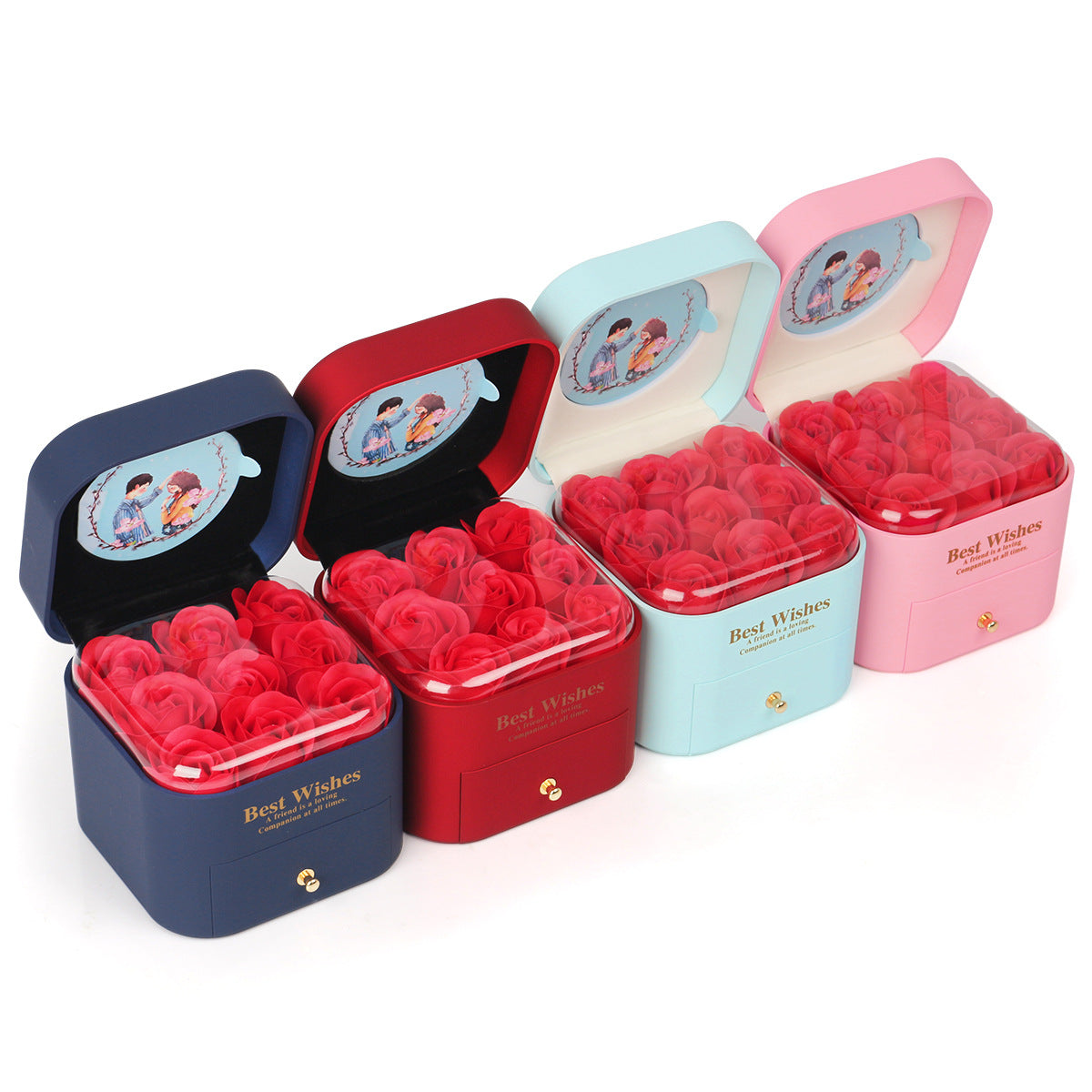 Tanabata Romantic Valentine's Day Ring Pendant Gift Box LuxuryLifeWay Online Store