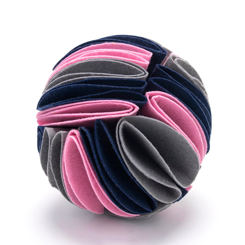 Foldable Dog Snuffle Ball Dog Training Toys Increase IQ Pet Cat Training Games Feeding Intelligence Toy Pets Fashion