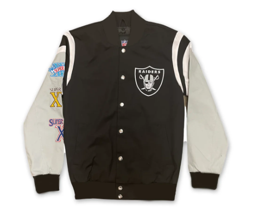 90s Vintage Las Vegas Raiders Custom Jacket (One Piece) Pi-Mart