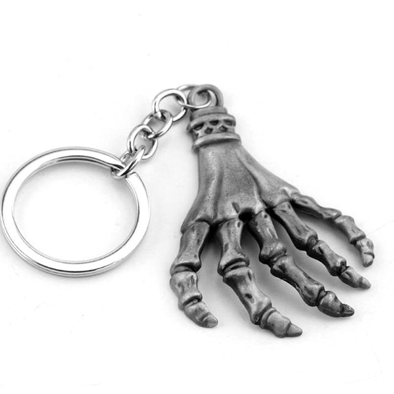 Skull Palm Creative Keychain Pendant Gift LadyShow.Store