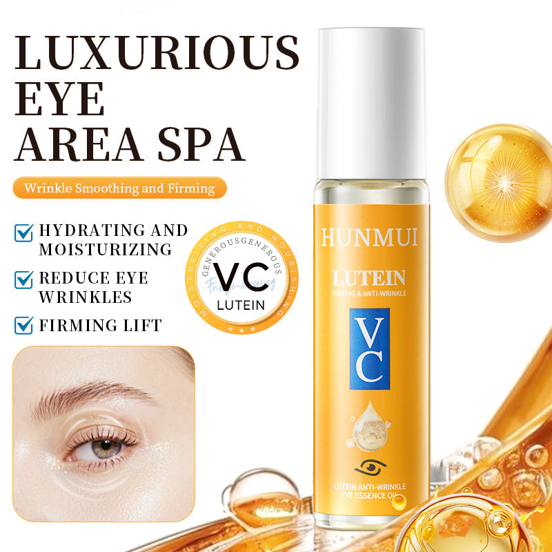 HUNMUI Lutein Light Wrinkle Eye Serum Oil 10ml Tri Light Beauty
