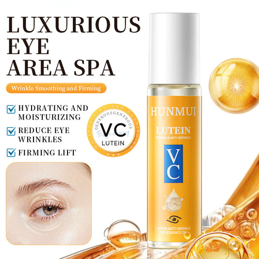 HUNMUI Lutein Light Wrinkle Eye Serum Oil 10ml Tri Light Beauty