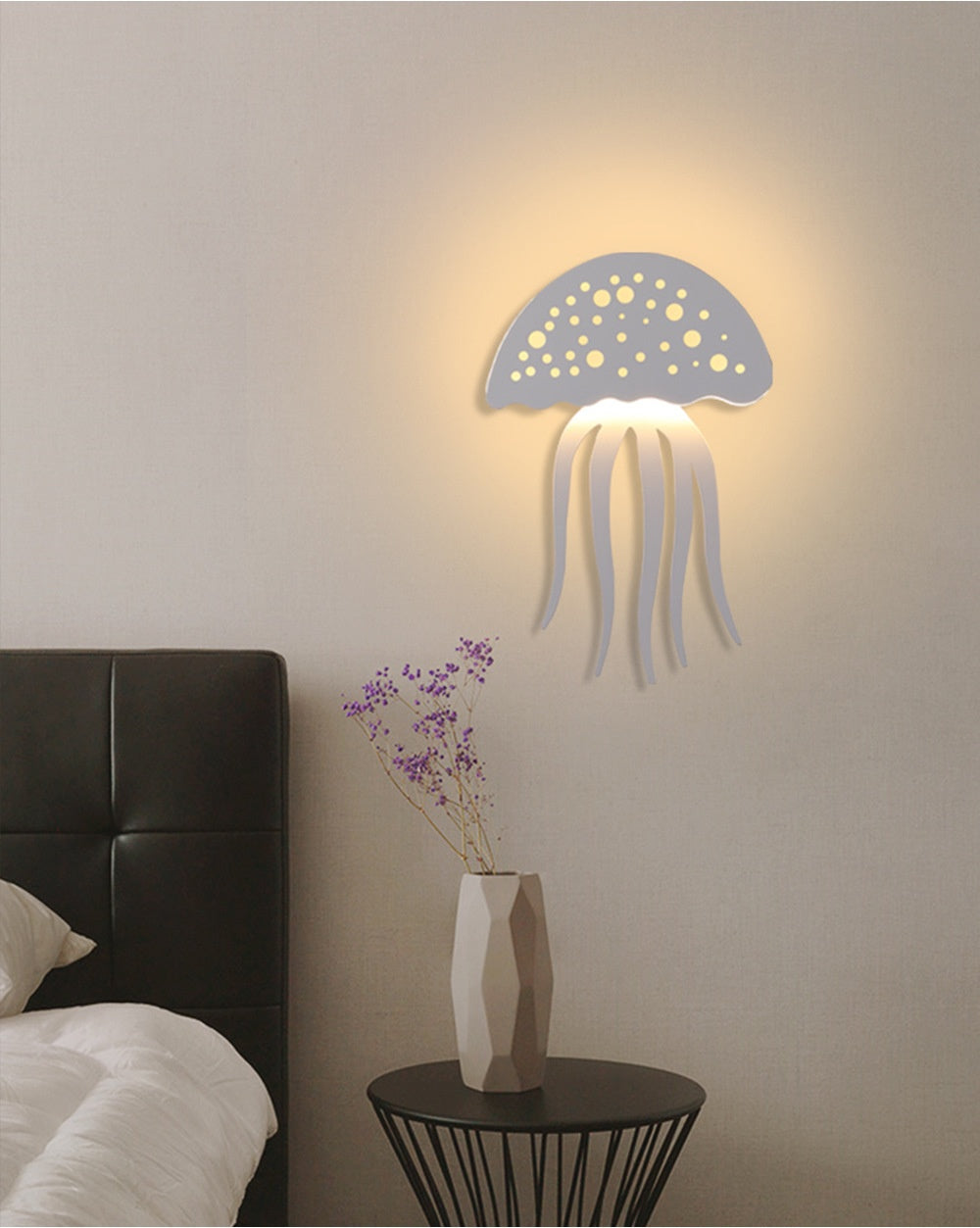 Creative Minimalist Living Room Sofa Background Wall Modern Minimalist Wall Lamp Bedroom Bedside Lamp PearlNestDecor.com