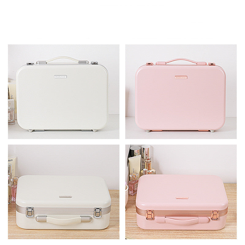 Fashionable Large Capacity Cosmetic Case With Light