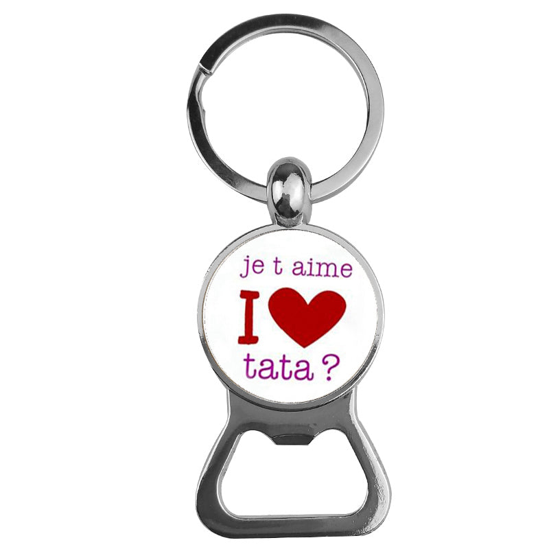 Ornaments Time Gemstone Bottle Opener Keychain LadyShow.Store