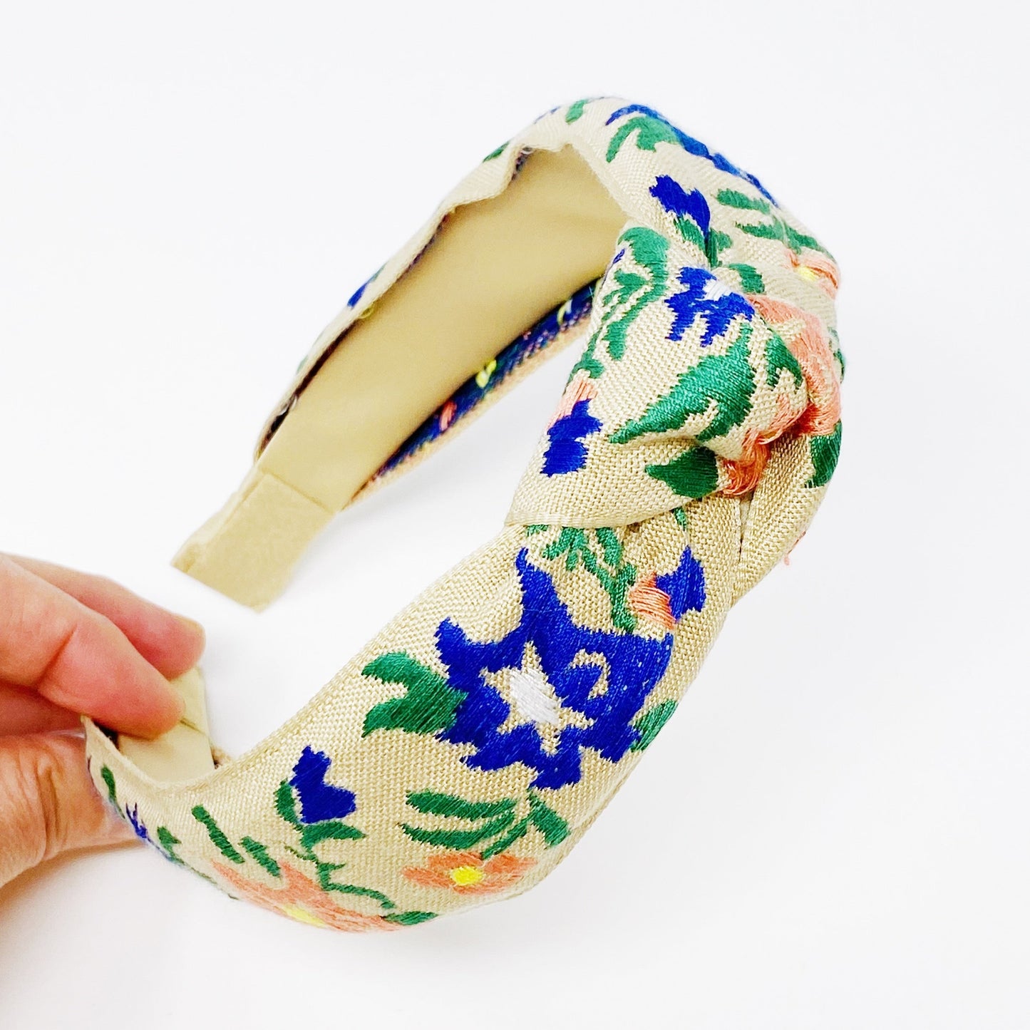 French Floral Embroidered Headband LadyShow.Store