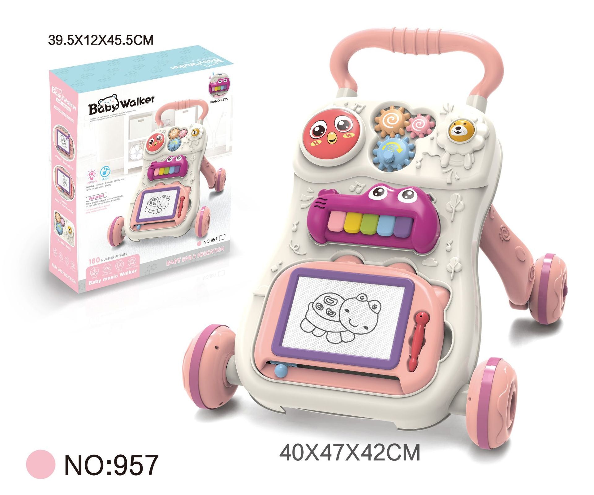Multifunctional Baby Walker Toy with Music LuxuryLifeWay Online Store