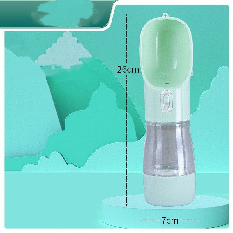 Pet Dog Water Bottle Feeder Bowl Portable Water Food Bottle Pets Outdoor Travel Drinking Dog Bowls Water Bowl For Dogs Pets Fashion
