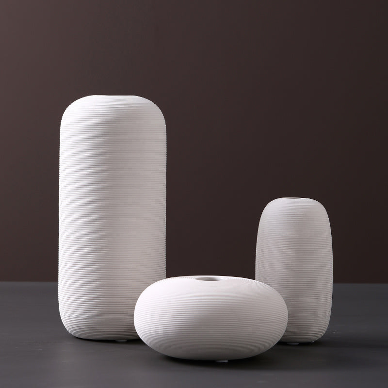 Nordic Scandinavian Style Ceramic Vase PearlNestDecor.com