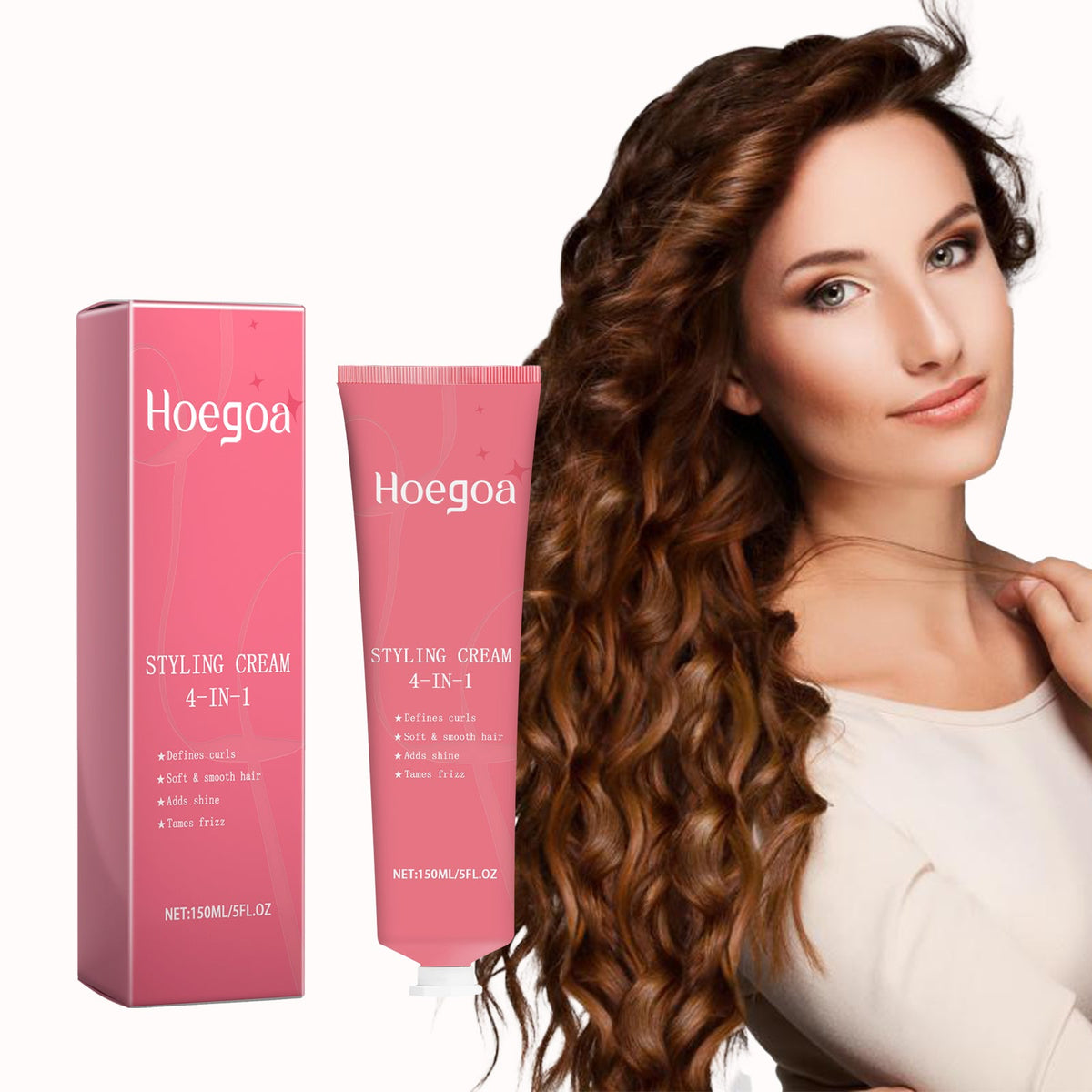 Hair Shaping Care Natural, Soft, Light, Moisturizing E Ssence Elastin 4 In 1 Hair Shaping Cream 150ml 1 Box Tri Light Beauty
