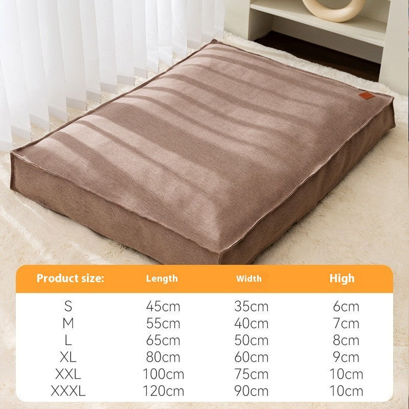 Waterproof Dog Bed Pet Sleeping Mat Small Medium Big Large Dog Cat Pet Sofas Beds Kennel House Pets Products Mattresses Supplies Pets Fashion