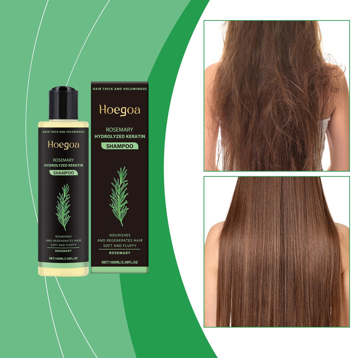 Rosemary Thickening Shampoo 1 00ml Box Tri Light Beauty