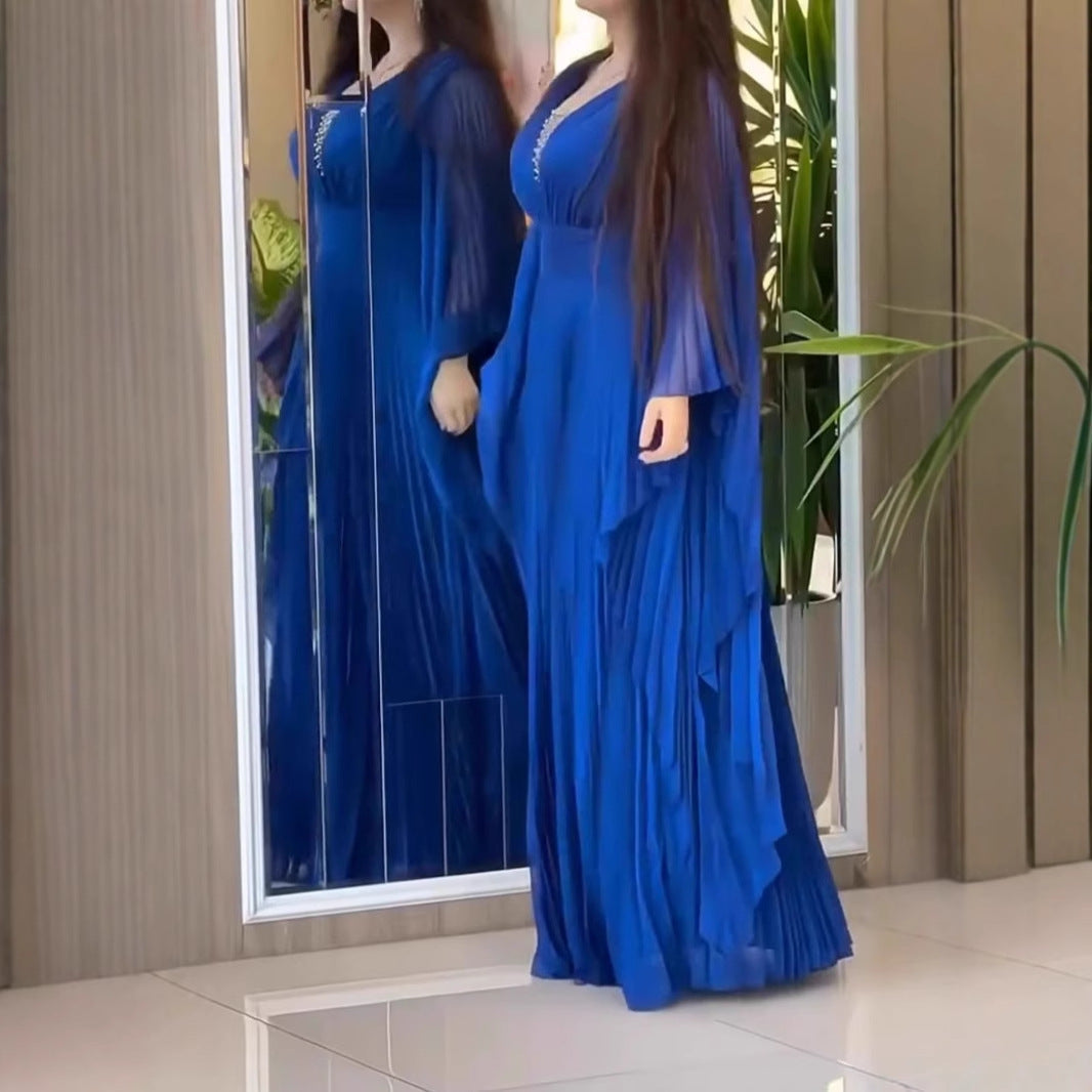 Tulle Dress Long Elegant Slim Women NorixaFashion.com